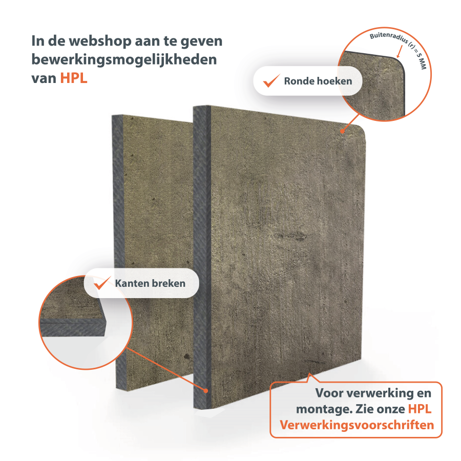 HPL Sample Exterieur Kalksteen 4075 80x50 | HPLplaat.nl